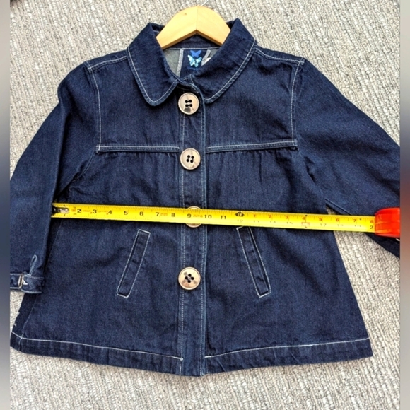 Absolutely Adorable La Senza Girl Flared Jean/Denim Jacket (Girl's Size Large) - Picture 11 of 13